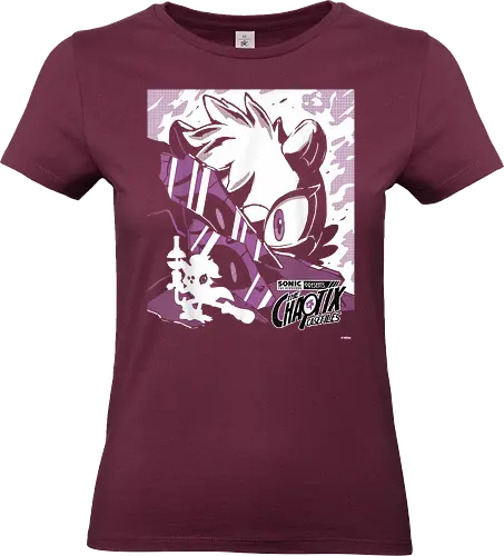 Hedgehog The Hedgehog Chaotix Casefiles Kult Retro Gamer - Hedgehog, Chaotix Casefiles, Kultspiel, Retro Gamer, Videospiel Nostalgie, Sega Klassiker, 90er Jahre Gaming, Arcade Fan, Pixel Look, Gaming Design, Zocker Shirt, Konsolen Retro, Gamer Geschenkidee, Cartoon Game, Oldschool Videospiel - Standard T-Shirt (Women)