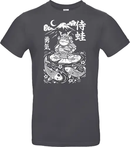 Samurai Frosch Anime Krieger Katana Japan