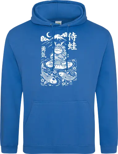 Samurai Frosch Anime Krieger Katana Japan