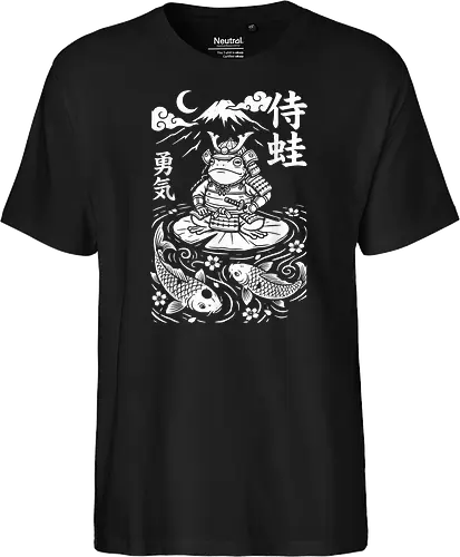 Samurai Frosch Anime Krieger Katana Japan