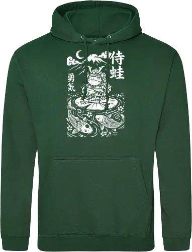 Samurai Frosch Anime Krieger Katana Japan