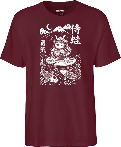 Samurai Frosch Anime Krieger Katana Japan