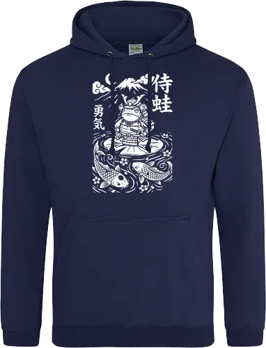 Samurai Frosch Anime Krieger Katana Japan