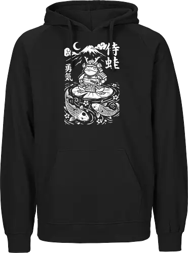 Samurai Frosch Anime Krieger Katana Japan