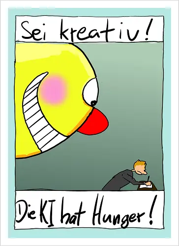 Sei kreativ!