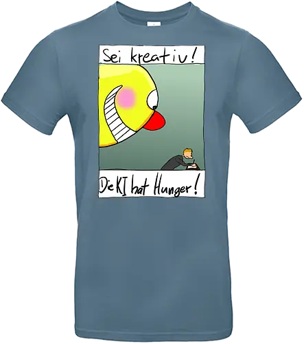 Sei kreativ! - KI, AI, Kreativität, Diebstahl - Standard T-Shirt
