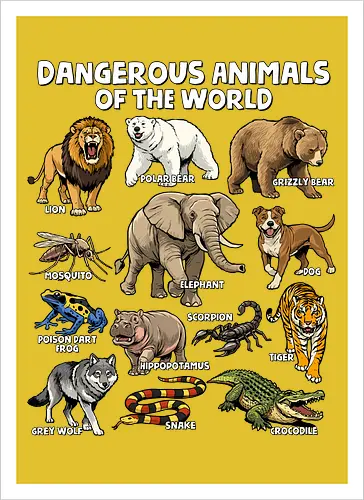 Dangerous Animals of the World