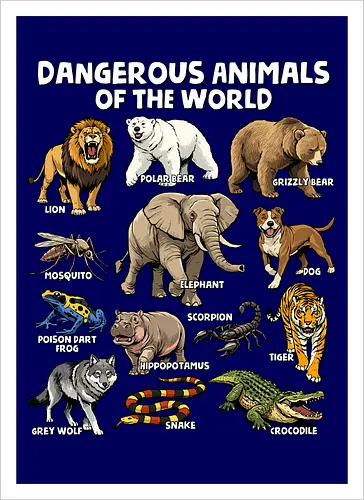 Dangerous Animals of the World