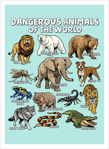 Dangerous Animals of the World