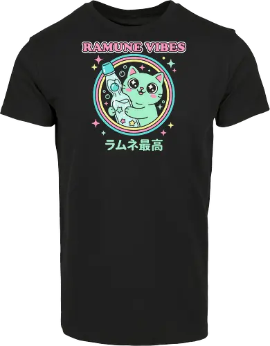 Kawaii Mint Cat Retro Japanese Soda Graphic