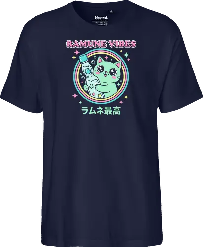 Kawaii Mint Cat Retro Japanese Soda Graphic