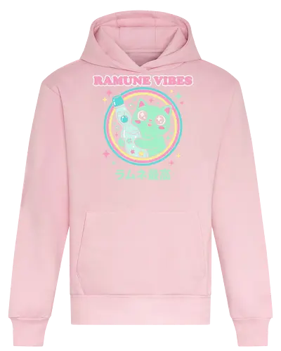Kawaii Mint Cat Retro Japanese Soda Graphic - kawaii rainbow graphic, soft girl aesthetic top, japanese typography anime shirt, harajuku style cat tee, ramune vibes shirt, kawaii cat t-shirt, japanese soda graphic tee, mint green kitty apparel, retro pastel aesthetic clothing, ramune bottle design, cute animal soda shirt, japanese summer treats t-shirt, sparkling eyes cat merch, whimsical beverage illustration, pastel pink and mint streetwear, soda lover gift, adorable kitten graphic shirt, lofi japanese aesthetic clothing, bubbly ramune fan merch - Heavyweight Hoodie
