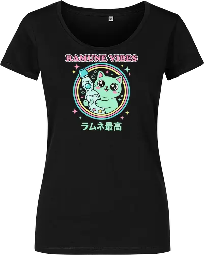 Kawaii Mint Cat Retro Japanese Soda Graphic