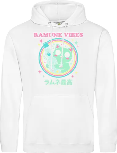 Kawaii Mint Cat Retro Japanese Soda Graphic