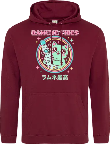 Kawaii Mint Cat Retro Japanese Soda Graphic