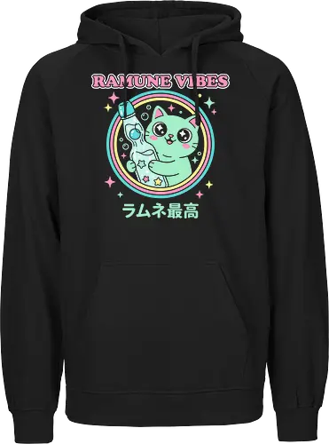 Kawaii Mint Cat Retro Japanese Soda Graphic