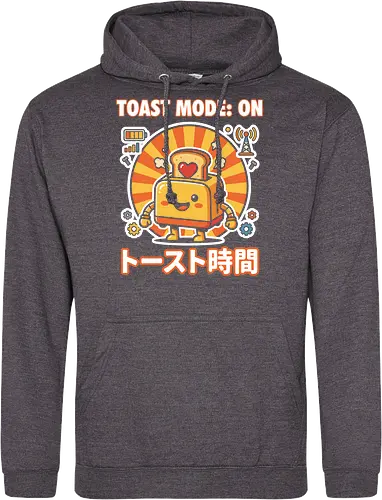 Toast Mode: On Kawaii Toaster Robot Retro Japanese Graphic