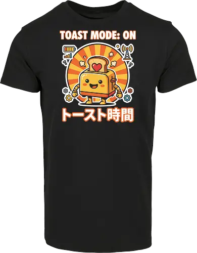 Toast Mode: On Kawaii Toaster Robot Retro Japanese Graphic