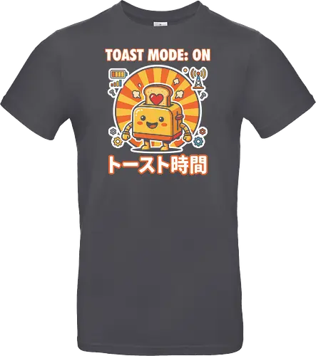 Toast Mode: On Kawaii Toaster Robot Retro Japanese Graphic