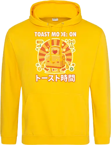 Toast Mode: On Kawaii Toaster Robot Retro Japanese Graphic