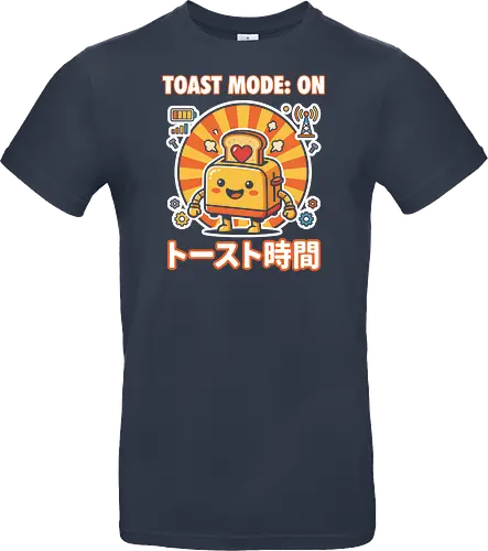 Toast Mode: On Kawaii Toaster Robot Retro Japanese Graphic