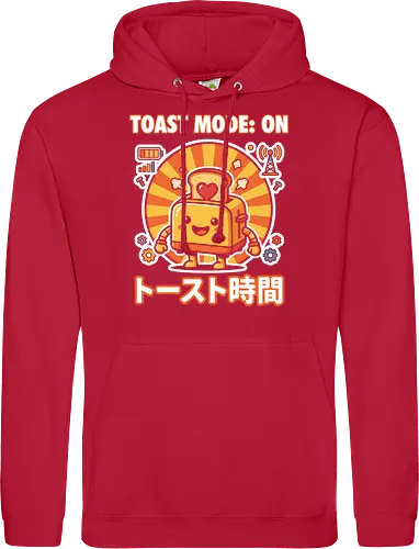 Toast Mode: On Kawaii Toaster Robot Retro Japanese Graphic