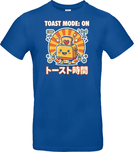 Toast Mode: On Kawaii Toaster Robot Retro Japanese Graphic