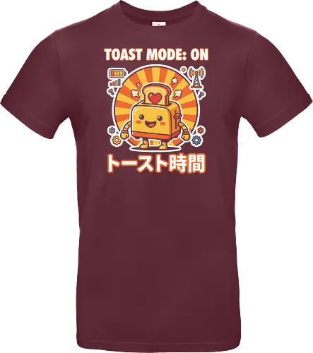Toast Mode: On Kawaii Toaster Robot Retro Japanese Graphic
