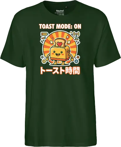 Toast Mode: On Kawaii Toaster Robot Retro Japanese Graphic