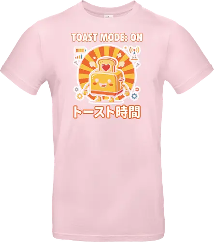 Toast Mode: On Kawaii Toaster Robot Retro Japanese Graphic