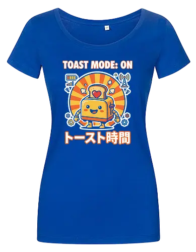 Toast Mode: On Kawaii Toaster Robot Retro Japanese Graphic