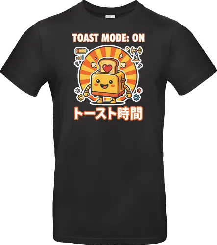 Toast Mode: On Kawaii Toaster Robot Retro Japanese Graphic