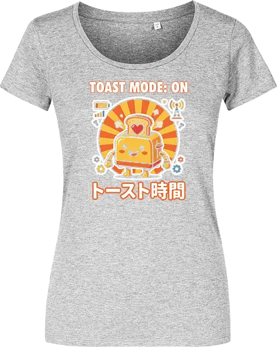 Toast Mode: On Kawaii Toaster Robot Retro Japanese Graphic