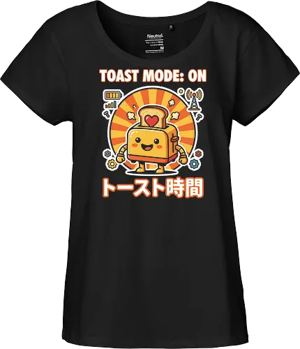 Toast Mode: On Kawaii Toaster Robot Retro Japanese Graphic
