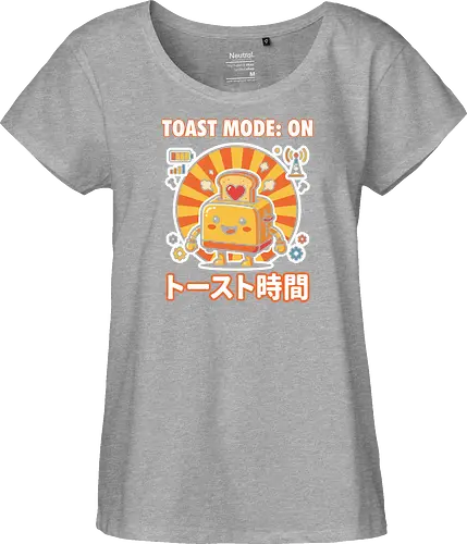 Toast Mode: On Kawaii Toaster Robot Retro Japanese Graphic