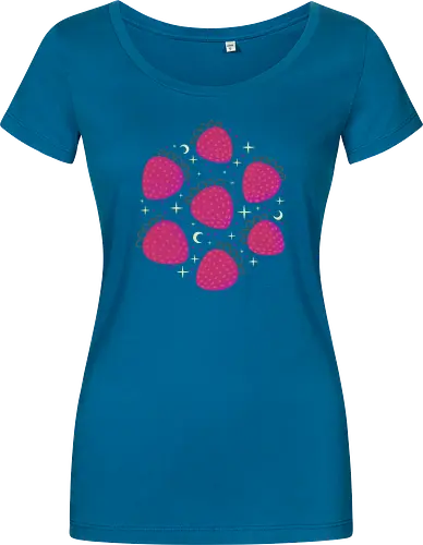 Cute Dark Strawberries