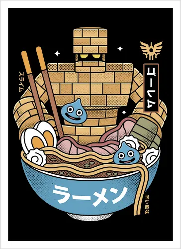 Erdrea Monsters Ramen Grunge