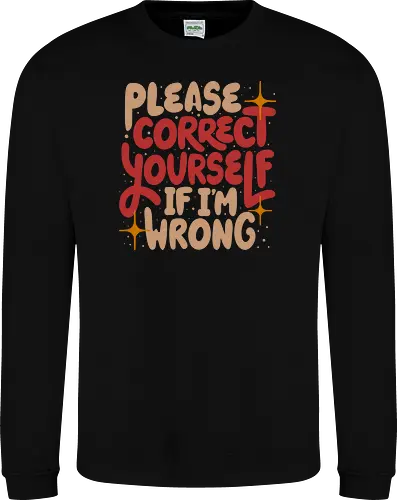 Correct Yourself If I'm Wrong