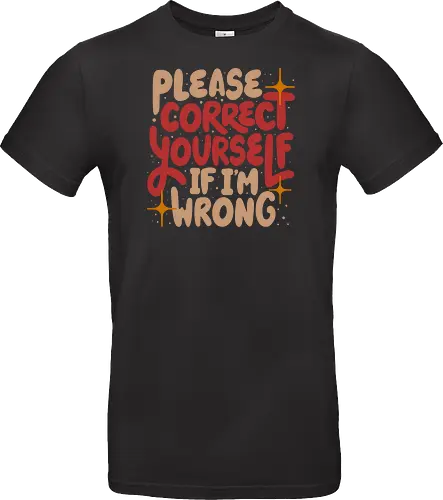 Correct Yourself If I'm Wrong