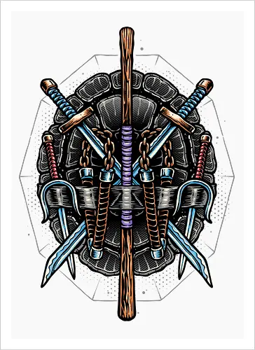 Weapons of the Half Shell Heroes