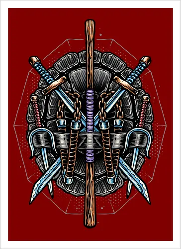 Weapons of the Half Shell Heroes