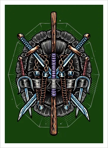 Weapons of the Half Shell Heroes