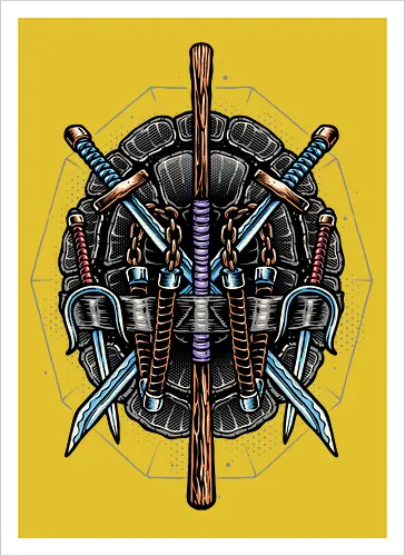 Weapons of the Half Shell Heroes