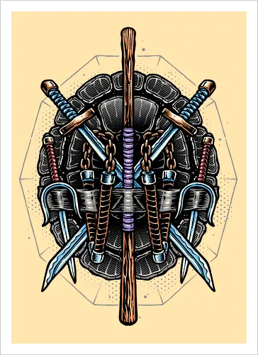 Weapons of the Half Shell Heroes