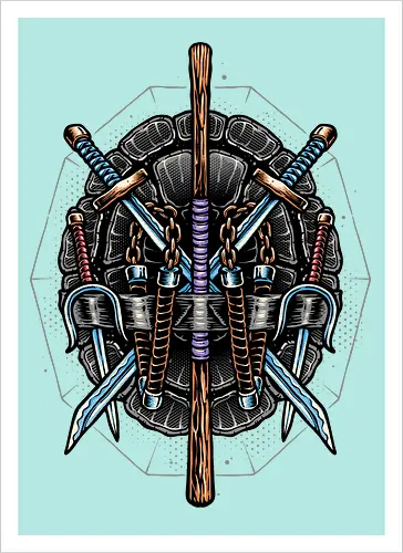 Weapons of the Half Shell Heroes