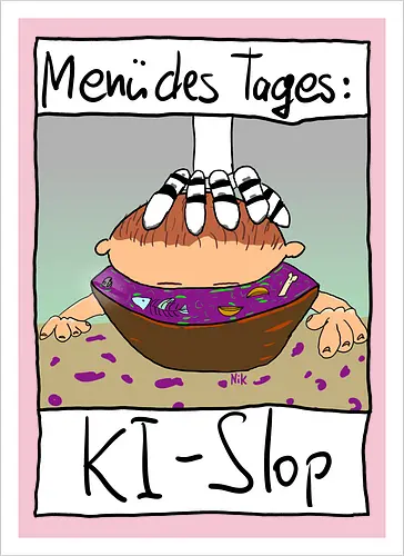 Menü des Tages: KI-Slop