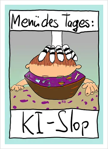 Menü des Tages: KI-Slop