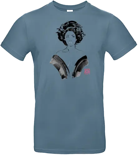 geisha dénudée - geisha, nude, sumie, japan - Standard T-Shirt