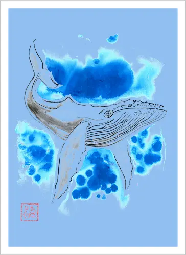 turquoise whale