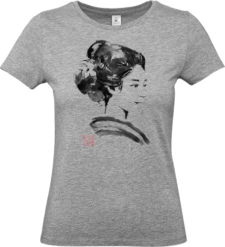 young geisha - geisha, sumie, japan - Standard T-Shirt (Women)